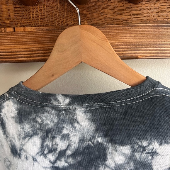 Led Zeppelin Tye Dye Tshirt, Grey & White, Medium - Picture 7 of 8